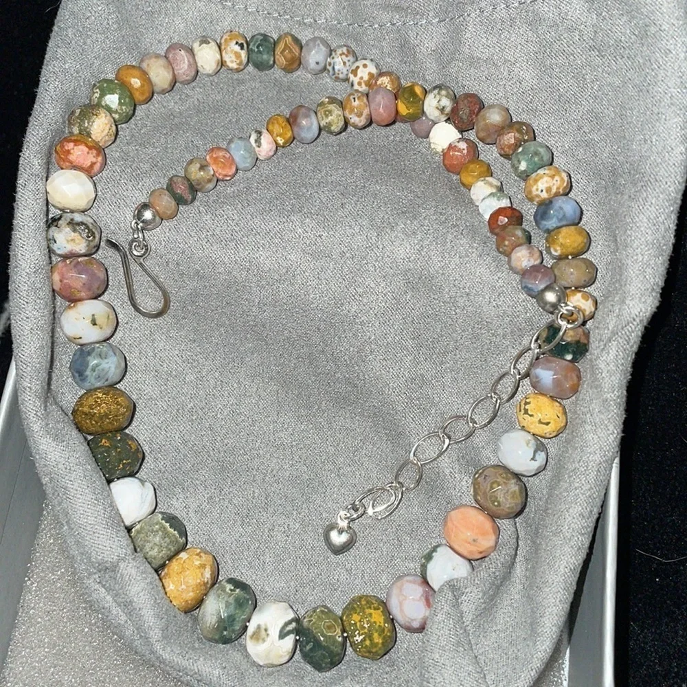 Natural multicolored bead necklace by Jay King - Picture 5 of 10